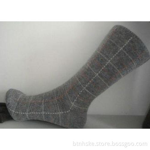 Thick Winter Warm Womens Wool Socks With Colorful Knitting